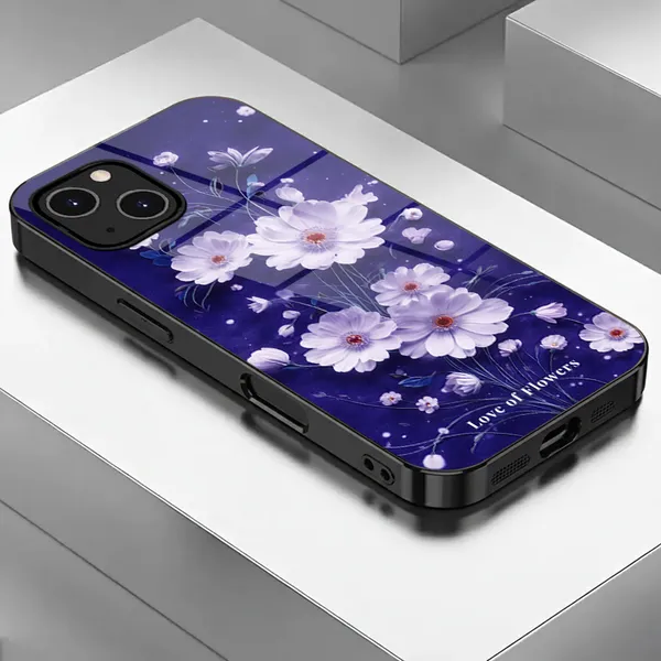 Purple_Floral_Printed_Phone_Case