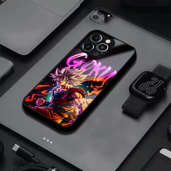 Black_Anime_Warrior_Printed_Phone_Case