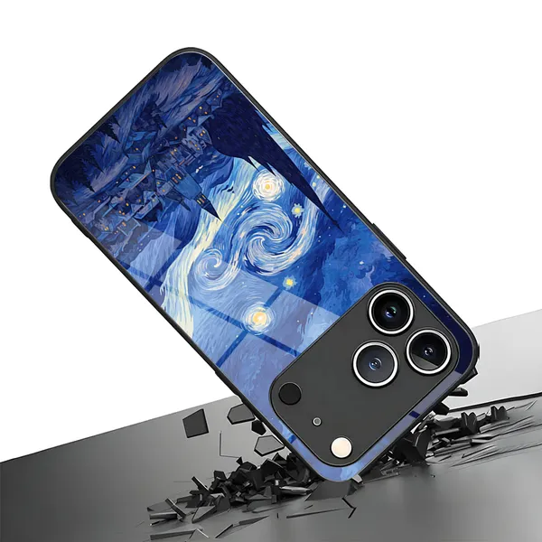 Blue_Starry_Night_Printed_Phone_Case_For_Smartphones
