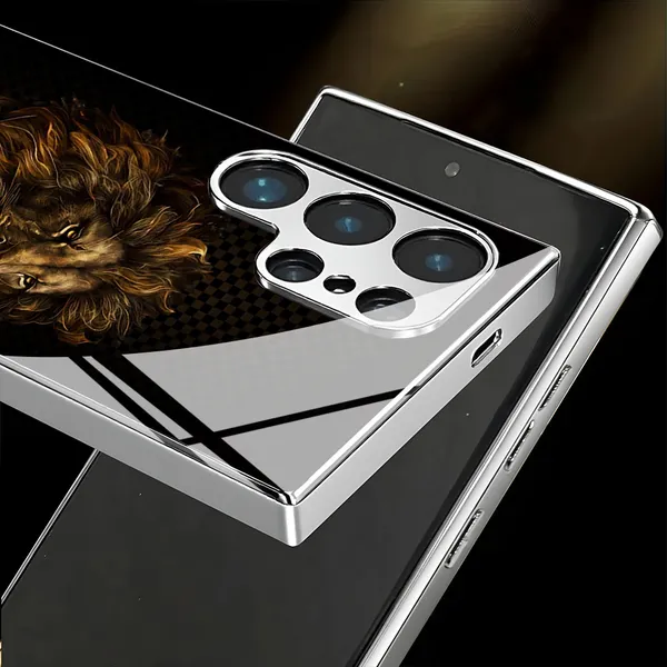 Black_Lion_Print_Hard_Phone_Case_for_Smartphones