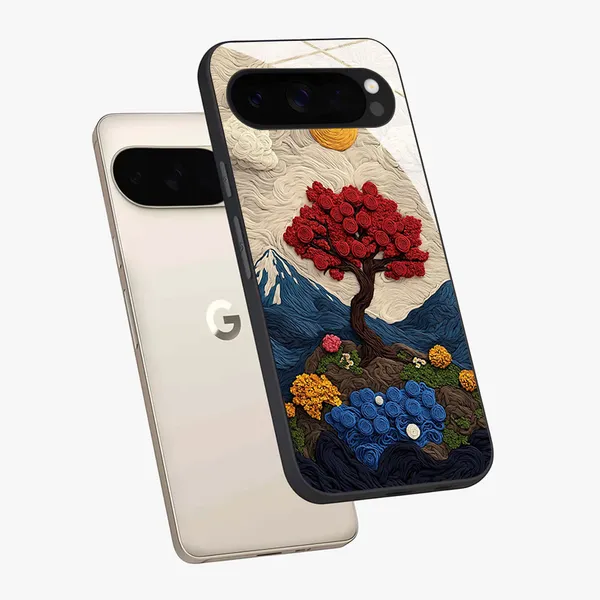 Artistic_Tree_Pattern_Textured_Phone_Case