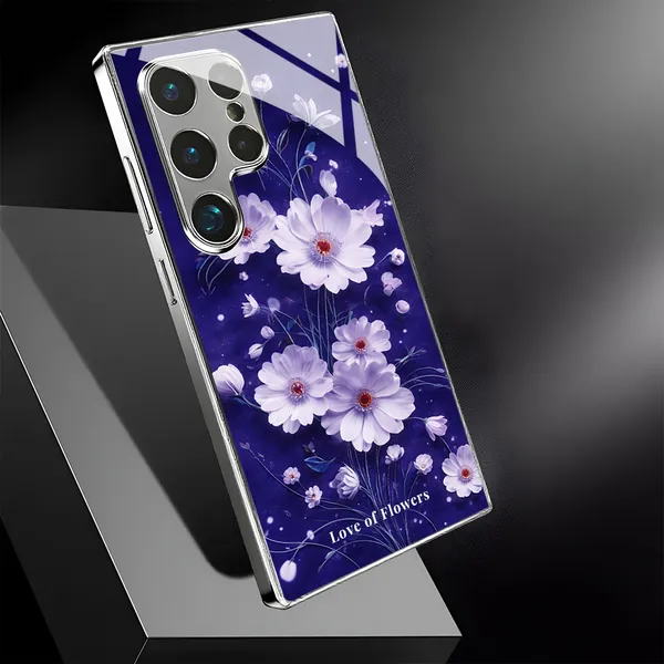 Purple_Floral_Printed_Phone_Case
