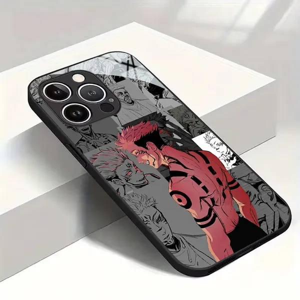Classic_Black_Anime_Printed_Phone_Case