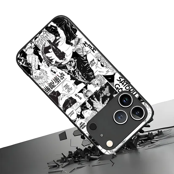 Black_Anime_Print_Phone_Case_for_Smartphones