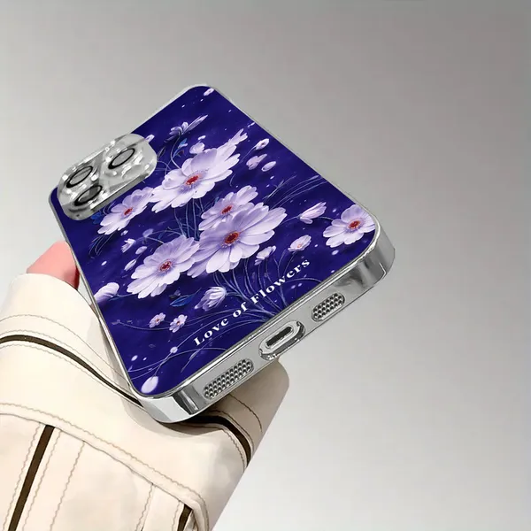 Purple_Floral_Printed_Phone_Case
