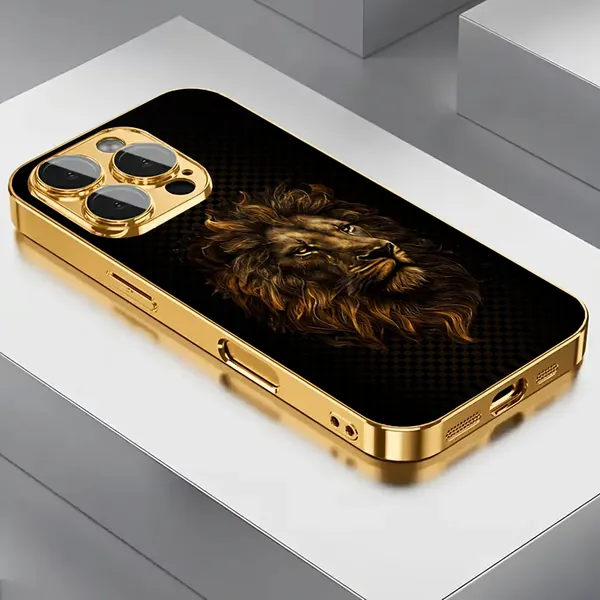Gold_Lion_Graphic_Smartphone_Case