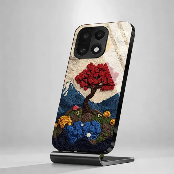 Artistic_Tree_Pattern_Textured_Phone_Case