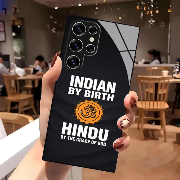 Black_Hindu_Graphic_Tempered_Glass_Phone_Case