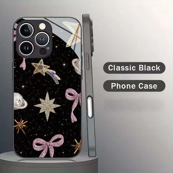Black_Printed_Slim_Fit_Phone_Case_for_iPhone_Users