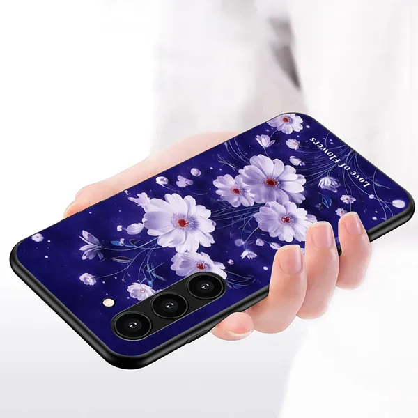 Purple_Floral_Printed_Phone_Case