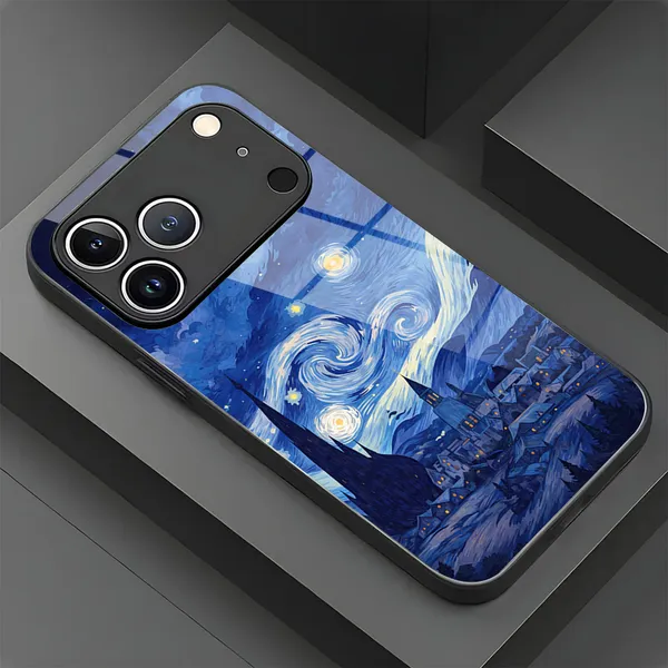 Blue_Starry_Night_Printed_Phone_Case_For_Smartphones