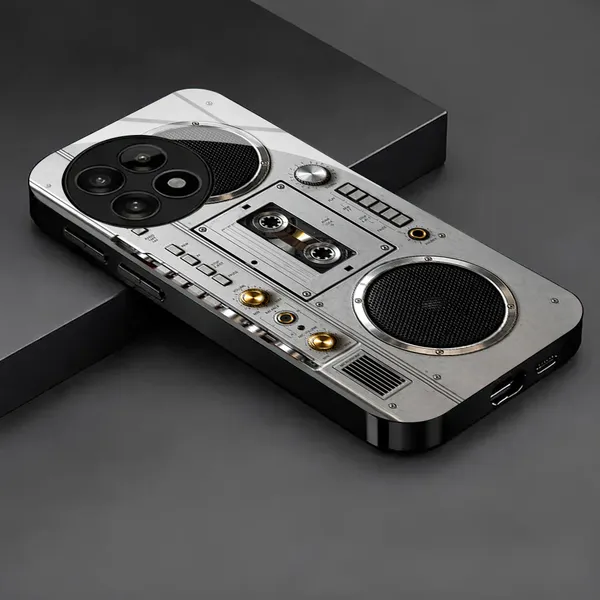 Silver_Retro_Boombox_Phone_Case_for_Smartphones