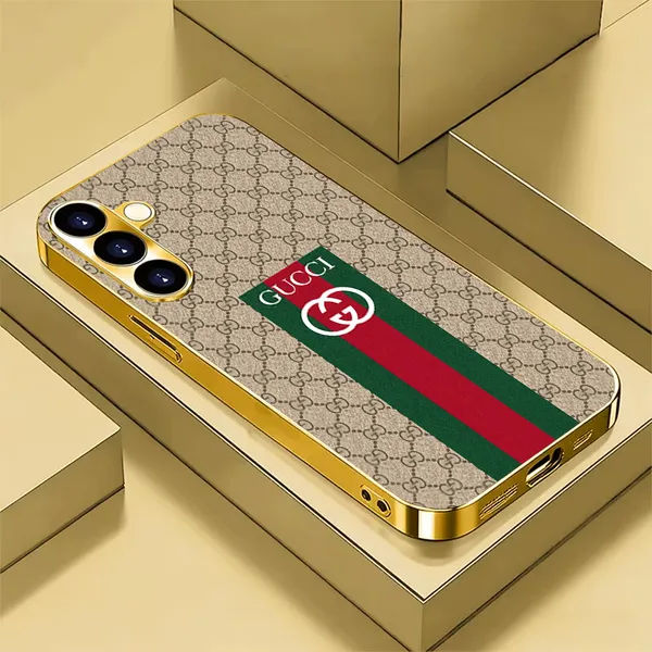 Gold_Monogram_Pattern_Hard_Phone_Case
