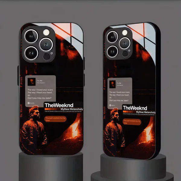 Black_The_Weeknd_Printed_Phone_Case
