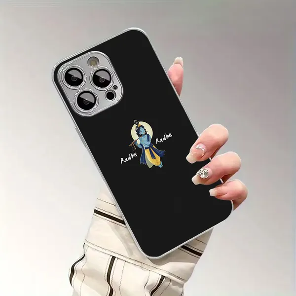 Black_Mirror_Finish_Radha_Krishna_Phone_Case