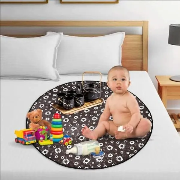 Printed_Waterproof_Oilproof_Round_Shape_Bed_Server_Food_Mat_36x36_Inches_Pattern_57