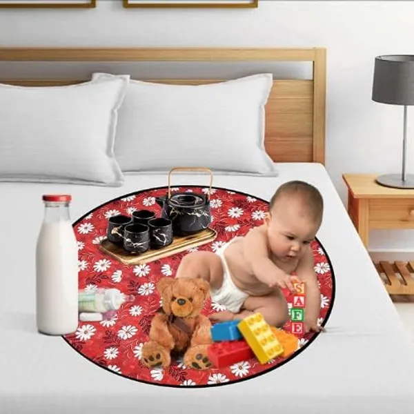 Printed_Waterproof_Oilproof_Round_Shape_Bed_Server_Food_Mat_36x36_Inches_Pattern_65