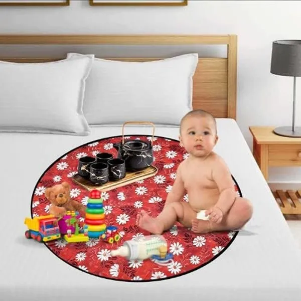 Printed_Waterproof_Oilproof_Round_Shape_Bed_Server_Food_Mat_36x36_Inches_Pattern_65
