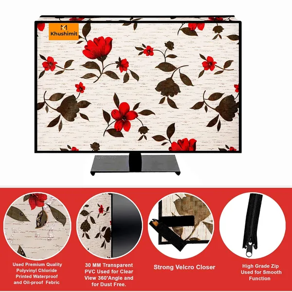 50_Inch_Tv_Cover_Comes_With_Transparent_30_Mm_Polythene_Layer_For_Clear_View_And_Dust_Free_Printed_Waterproof_And_Oil_Proof_Fabric_Used_Compatible_For_All_Brand_Tv_50_Inch