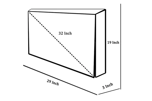 32_Inch_Tv_Cover_Comes_With_Transparent_30_Mm_Polythene_Layer_For_Clear_View_And_Dust_Free_Polyvinyl_Chloride_Waterproof_And_Oil_Proof_Fabric_Used_Km_0032001