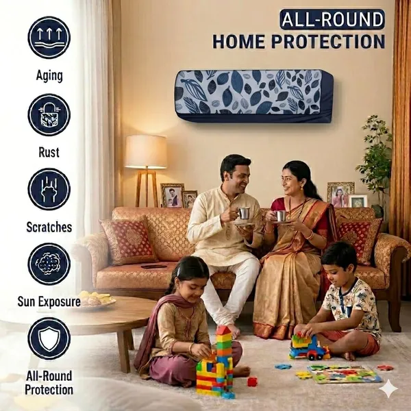Split_Ac_Cover_Set_For_Indoor_And_Outdoor_Unit_Water_Resistance_Dustproof_With_Sunlight_Rust_Scratch_Protection_Premium_Durable