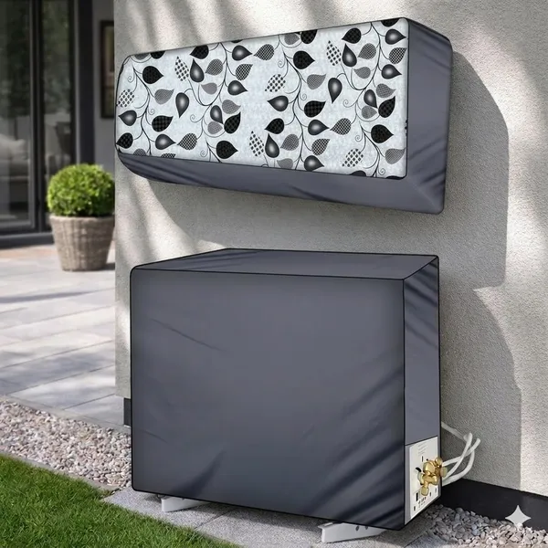 Split_Ac_Cover_Set_For_Indoor_And_Outdoor_Unit_Water_Resistance_Dustproof_With_Sunlight_Rust_Scratch_Protection_Premium_Durable