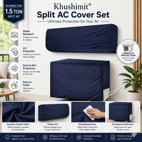 Split_Ac_Cover_Set_For_Indoor_And_Outdoor_Unit_Water_Resistance_Dustproof_With_Sunlight_Rust_Scratch_Protection_Premium_Durable