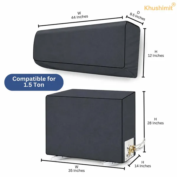 Split_Ac_Cover_Set_For_Indoor_And_Outdoor_Unit_Water_Resistance_Dustproof_With_Sunlight_Rust_Scratch_Protection_Premium_Durable