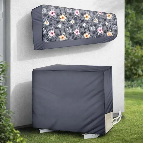 Split_Ac_Cover_Set_For_Indoor_And_Outdoor_Unit_Water_Resistance_Dustproof_With_Sunlight_Rust_Scratch_Protection_Premium_Durable