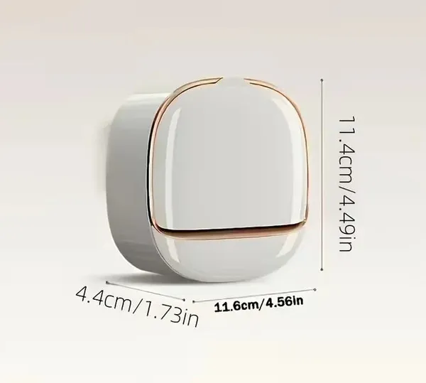 Plastic_Wall-Mounted_Self-Draining_Soap_Dish_With_Storage_Tray_-_Pack_of_2