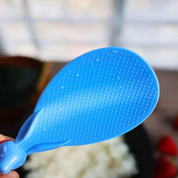 Plastic_Rabbit_Shape_Non-Stick_Standing_Rice_Paddle_Spoon_Pack_of_7