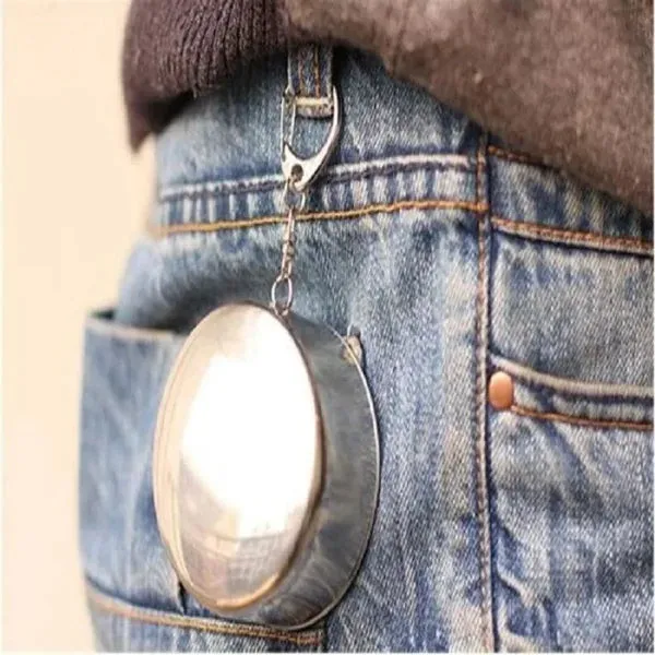 Stainless_Steel_Collapsible_Travel_Cup_130Ml_With_Keychain_-_Pack_of_2