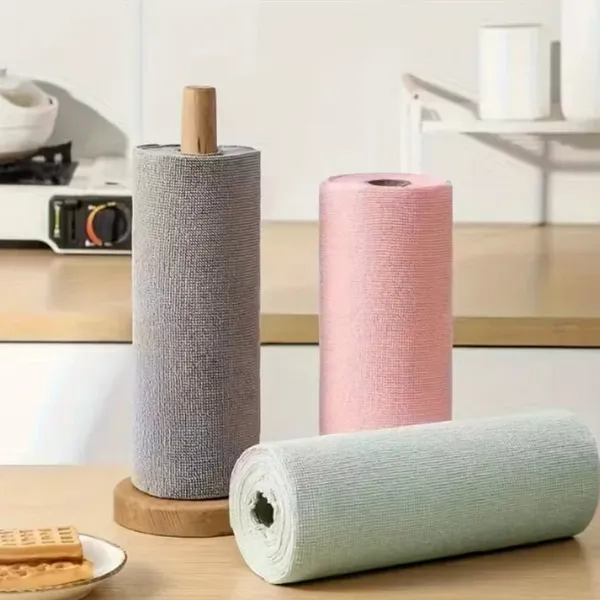 Microfiber_Reusable_Washable_Cleaning_Cloth_Roll_25X25Cm_20_Sheets