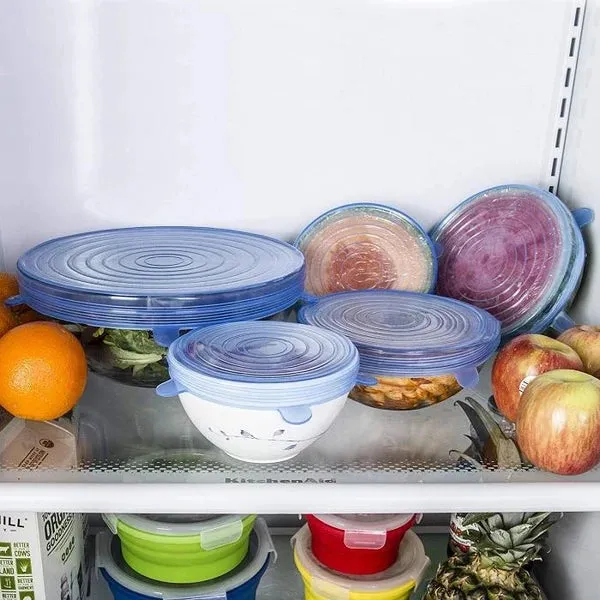 Silicone_Airtight_Stretch_Lids_Reusable_Food_Cover_Set_Of_6_-_Pack_of_2