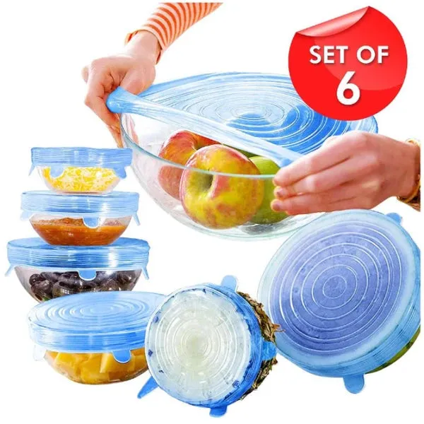 Silicone_Airtight_Stretch_Lids_Reusable_Food_Cover_Set_Of_6_-_Pack_of_2
