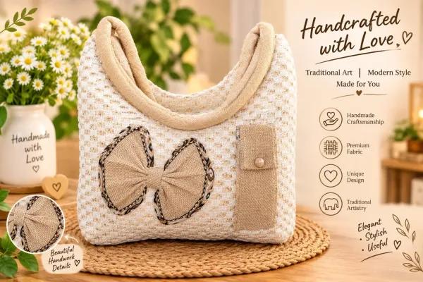 Beige_Jute_Cotton_Handcrafted_Handbag_For_Women