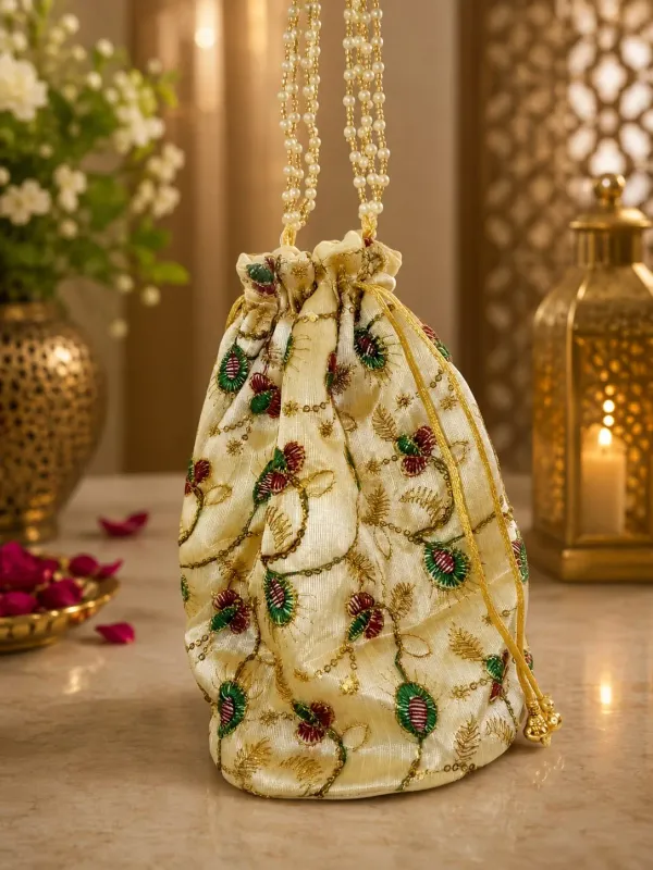 Ivory_Jute_Cotton_Embroidered_Potli_Bag_For_Women