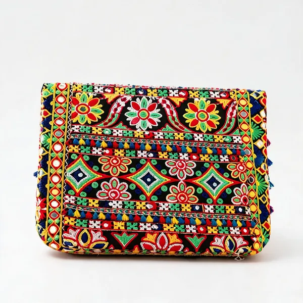 Multicolor_Jute-Cotton_Ethnic_Embroidered_Tassel_Handbag_For_Women