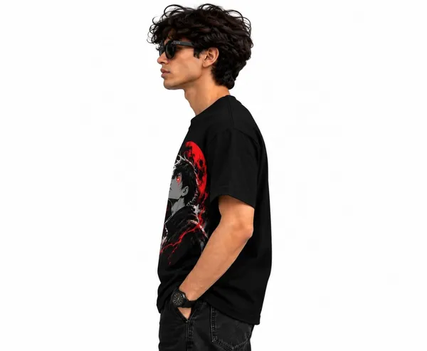 Black_Regular_Fit_Graphic_T-Shirt_For_Men