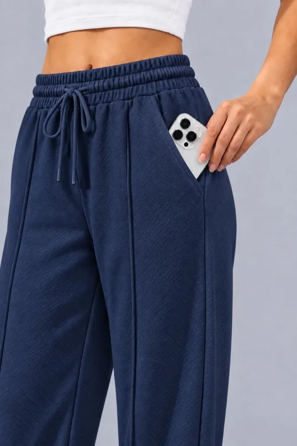 Navy_Wide_Leg_Track_Pants_For_Women