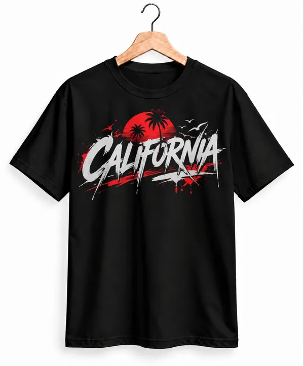 Black_Graphic_Print_T-Shirt_For_Men