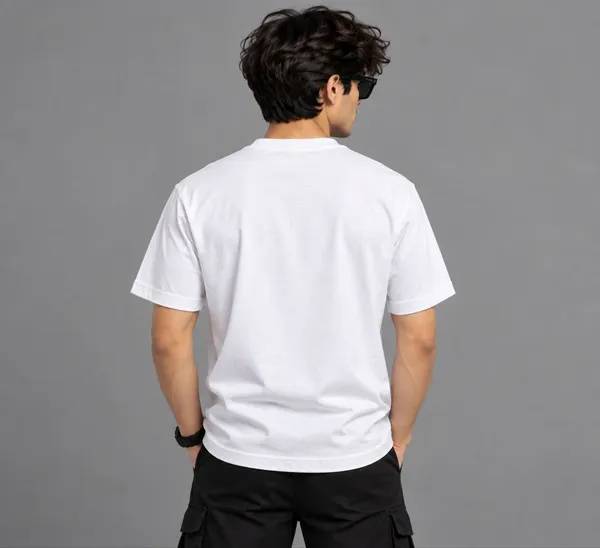 White_Casual_Fit_Graphic_T-Shirt_For_Men
