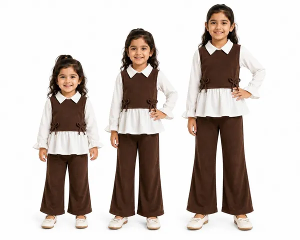 Brown_Girls_Layered_Top_And_Wide_Leg_Pants_Set