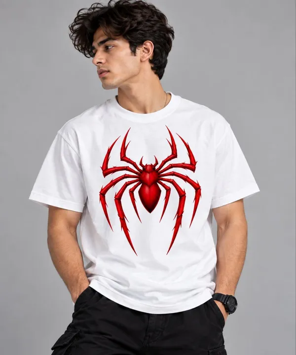 White_Graphic_Regular_Fit_T-Shirt_For_Men