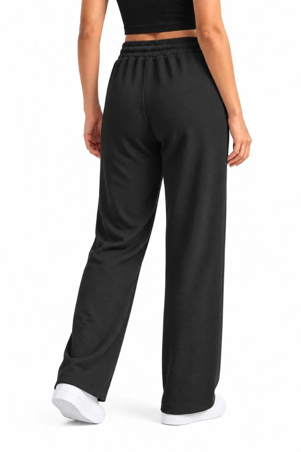 Black_Satin_Wide_Leg_Pants_For_Women
