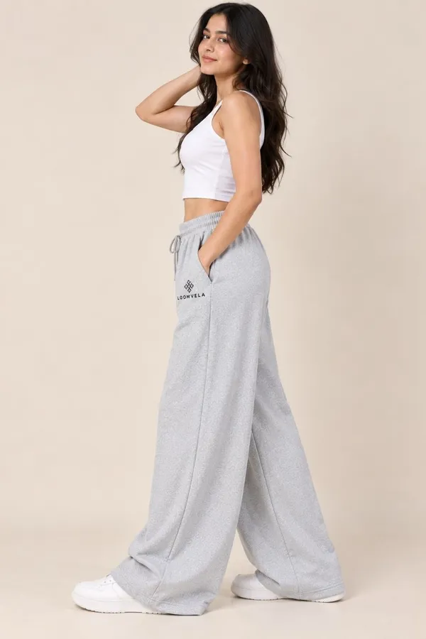Grey_Wide_Leg_Jogger_Pants_For_Women