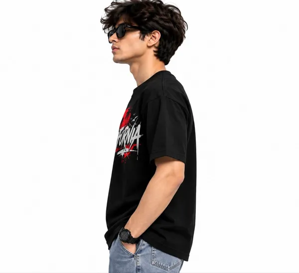 Black_Graphic_Print_T-Shirt_For_Men