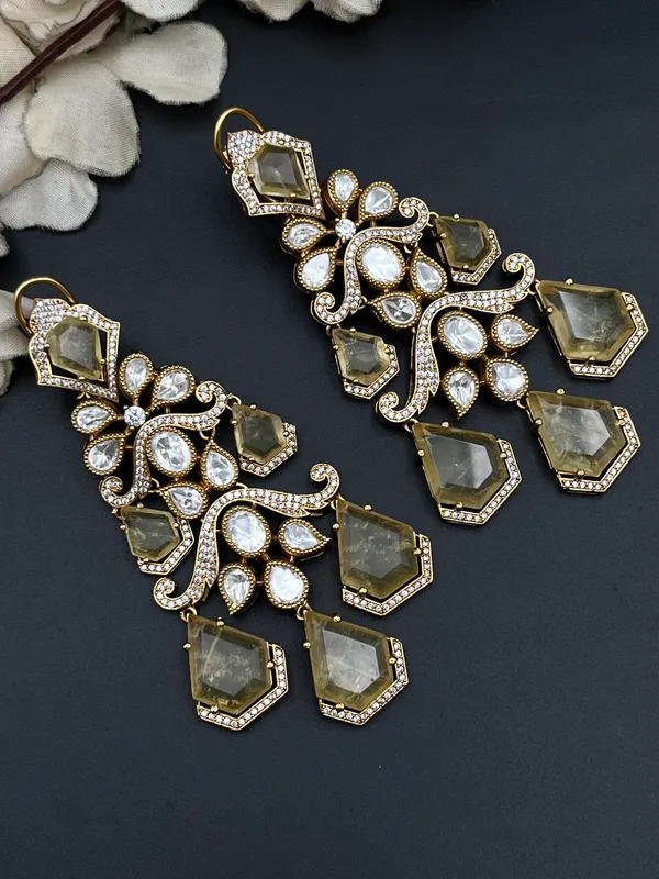 Multicolor_Gold-Tone_Stone_Studded_Dangler_Earrings_For_Women