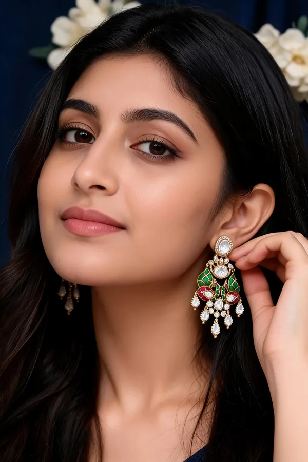 Gold_Tone_Meenakari_Kundan_Chandelier_Earrings_For_Women