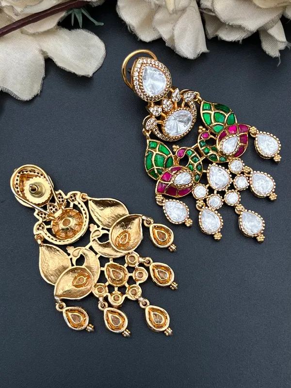 Gold_Tone_Meenakari_Kundan_Chandelier_Earrings_For_Women